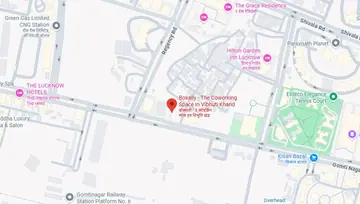 Location of Boxally The Coworking Space Co-Working space in Gomti Nagar, Lucknow - Image 298854