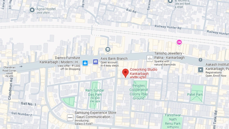 Location of Coworking Space in Coworking Krishna Business Centre, Vijay Nagar - Image 298897