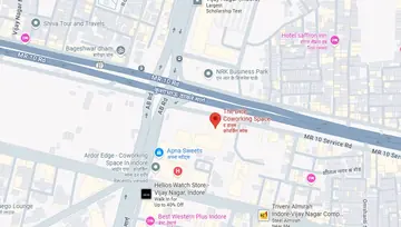 Location of The Dice Apollo premier Co-Working space in Vijay Nagar, Indore - Image 298953