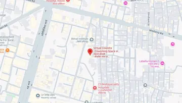 Location of Virtual Coworks Platinum Plaza Co-Working space in AB Bypass Road, Indore - Image 299026