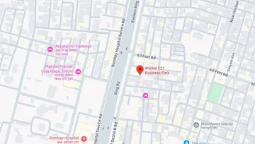 Location of Workie C21 Business Park Co-Working space in AB Bypass Road, Indore - Image 299092