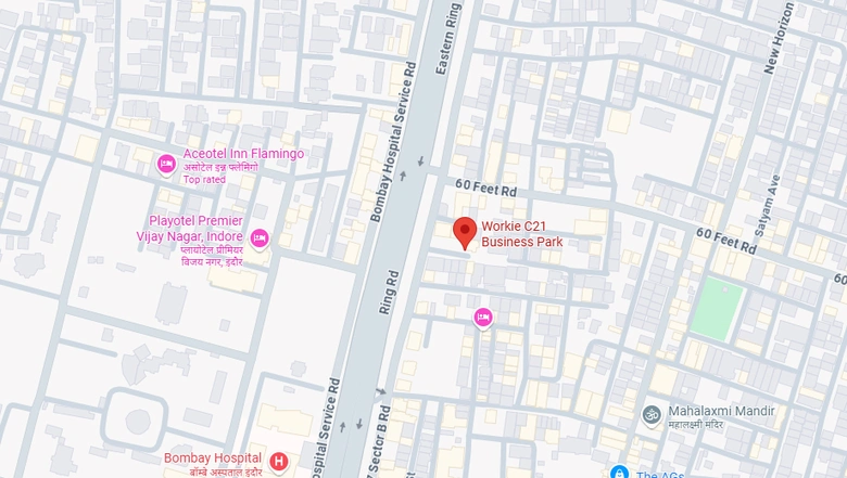 Location of Coworking Space in Workie C21 Business Park, AB Bypass Road - Image 299092