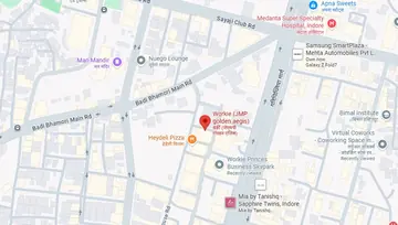 Location of Workie Swastika Urbane Co-Working space in AB Bypass Road, Indore - Image 299116