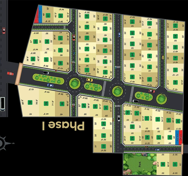 Master Plan of Zone Lavin Enclave in Annur, Coimbatore - Image 299079