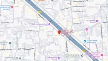 Location of MyBranch Rupa Tower Co-Working space in Danapur, Patna - Image 299167