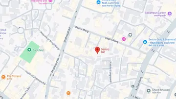 Location of Deskro Rohit Bhawan Co-Working space in Hazratganj, Lucknow - Image 299249