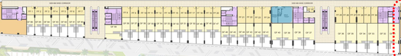 Floor Plan of Commercial M3M The Line in Sector 72, Noida - Image 299317