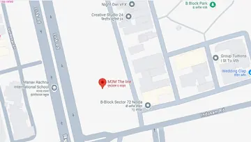 Location of Commercial M3M The Line - Image 299309