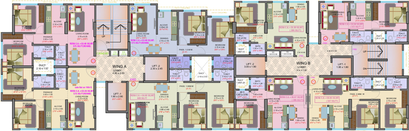 Floor Plan of Haware Sky in Chembur East, Mumbai - Image 299455