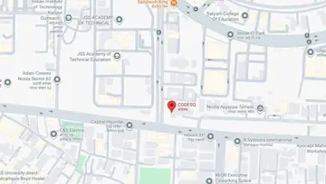 Location of Co Desq Platina Heights Co-Working space in Sector 62, Noida - Image 299482