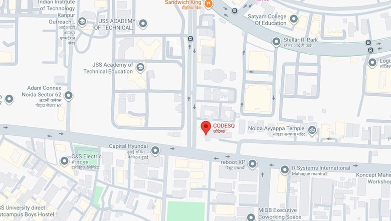 Location of Coworking Space in Co Desq Platina Heights, Sector 62 - Image 299482