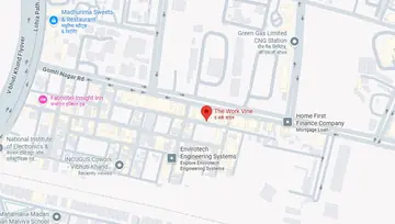 Location of The Work Vine Vishwasheel Complex Co-Working space in Vibhuti Khand, Lucknow - Image 299701