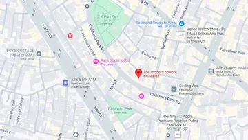 Location of The Modern Cowork Space Co-Working space in Sri Krishna Puri, Patna - Image 299740