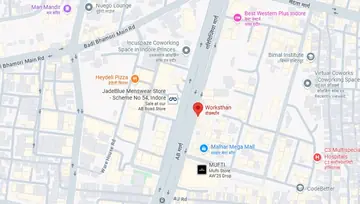 Location of Worksthan Orbit Mall Co-Working space in AB Bypass Road, Indore - Image 299755