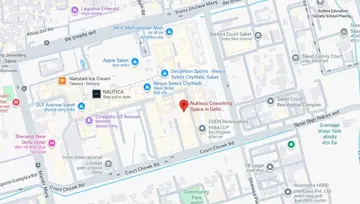 Location of Nukleus Salcon Rasvilas Co-Working space in Saket, New Delhi - Image 299802