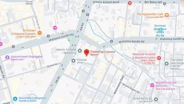 Location of ThinkNTap Shekhar Central Co-Working space in Manorama Ganj, Indore - Image 299842