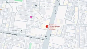 Location of Nextcoworks Co Working Space Co-Working space in Vijay Nagar, Indore - Image 299970