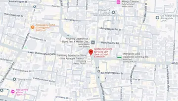 Location of Mikro Grafeio Golden Sunshine Building Co-Working space in Royapettah, Chennai - Image 300048