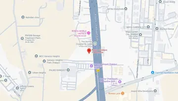 Location of Regus The Summit Co-Working space in Zirakpur, Chandigarh - Image 300071