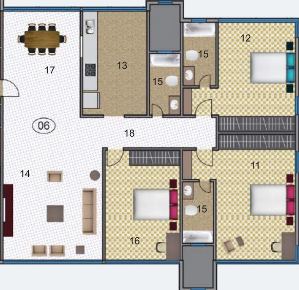3 BHK Flat in Satyam Springs in Chembur East, Mumbai - Image 861893