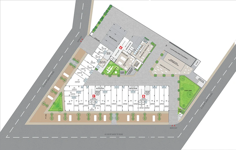 Master Plan of HR Eliseo 4 in Shela, Ahmedabad - Image 300200