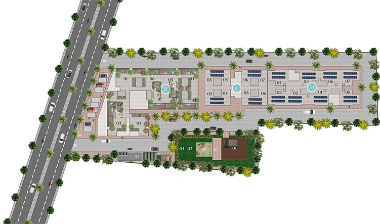 Master Plan of Privilege Hills in Kondhwa, Pune - Image 300301
