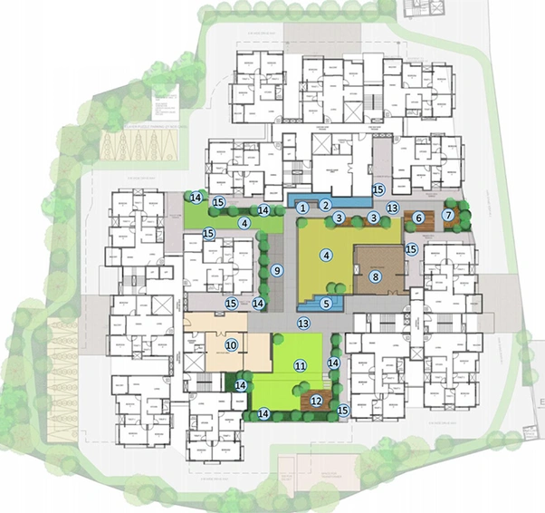 Master Plan of Purti Tatsam in Rajarhat, Kolkata - Image 300317