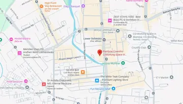 Location of Rainbow Coworks Citi Mall Co-Working space in Andheri West, Mumbai - Image 300352