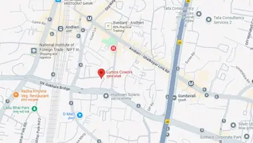 Location of Lumos CoWork Shree Padmini Building Co-Working space in Andheri East, Mumbai - Image 300392