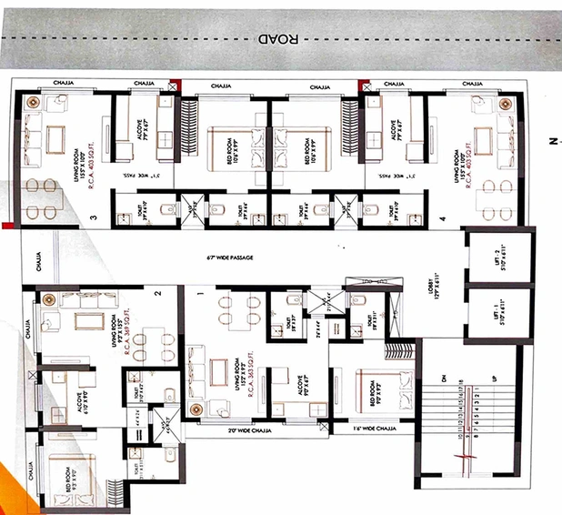 Master Plan of Vishwambhar Nageshwar in Dahisar West, Mumbai - Image 300802