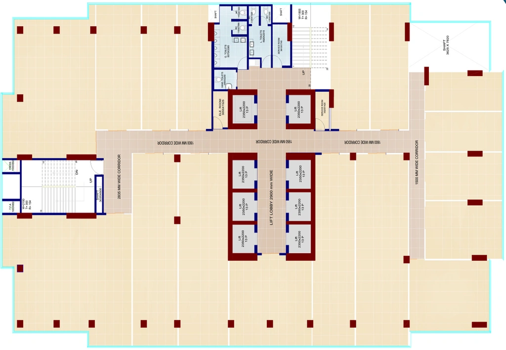 Master Plan of Beaver The Iconic Corenthum in Sector 62, Noida - Image 300935