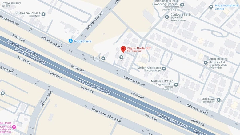 Location of Coworking Space in Regus Sovereign Corporate Tower, Sector 136 - Image 301006
