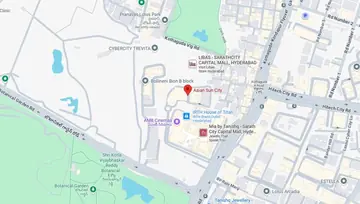 Location of Regus Asian Suncity Co-Working space in Kondapur, Hyderabad - Image 301306