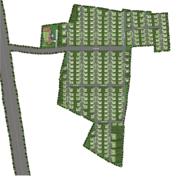 Master Plan of Anvita Preserve Farms in Shankarpally, Hyderabad - Image 302057