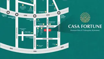 Location of Sukrithi Casa Fortune - Image 316888