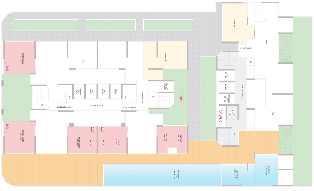Master Plan of Gami Avant in Vashi, Navi Mumbai - Image 302778