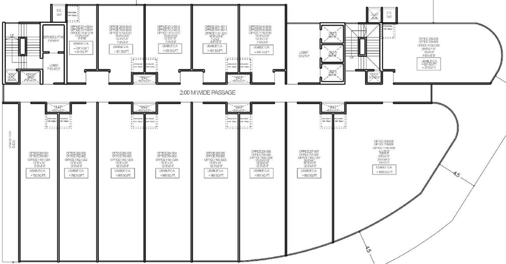 Floor Plan of Apexbliss 24 High Zennith in Andheri East, Mumbai - Image 303021