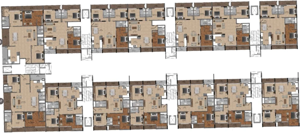 Floor Plan of Inspira Winds of Life in Sarjapur, Bangalore - Image 303029