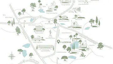 Location of Lodha Haven - Image 303049