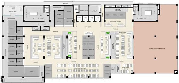 Master Plan of Ace Medley Avenue in Sector 150, Noida - Image 303078