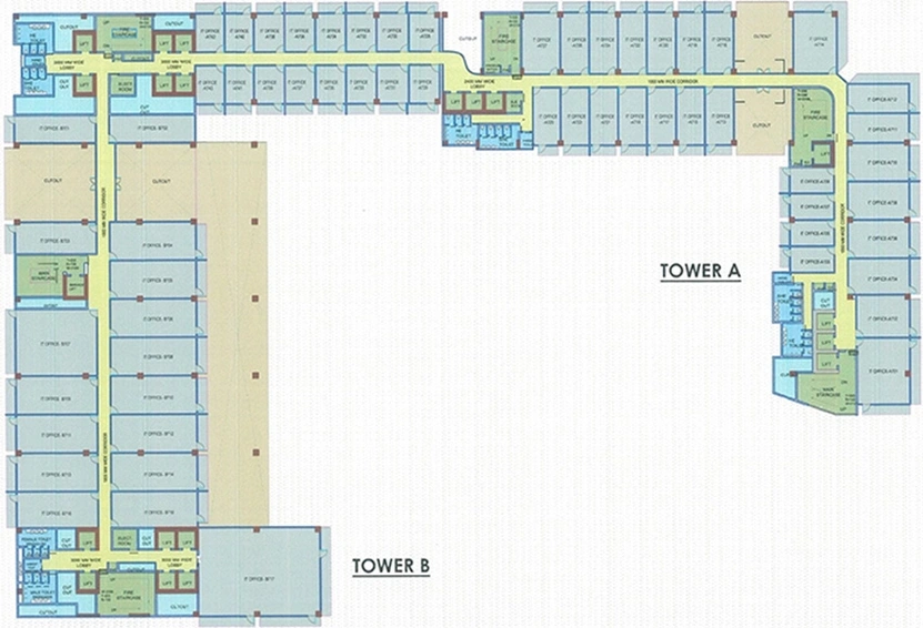 Floor Plan of Aircon Anthurium in Sector 73, Noida - Image 303116