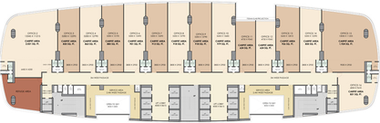 Floor Plan of Delta Stellar in Nerul, Navi Mumbai - Image 303570