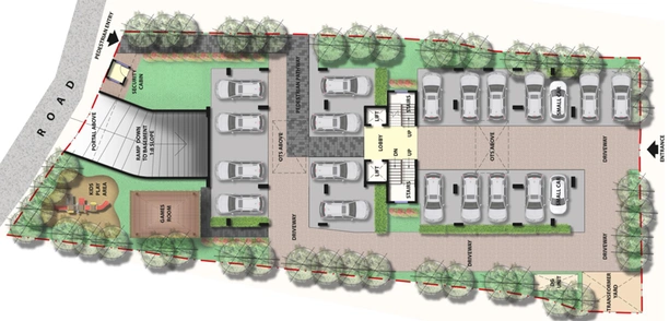 Master Plan of Jai Bhuvan Grande Torre in Miramar, Goa - Image 303688
