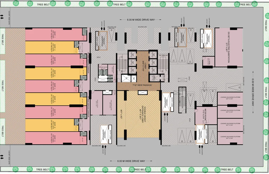 Master Plan of Gami Satyam Business Avenue in Belapur, Navi Mumbai - Image 303734