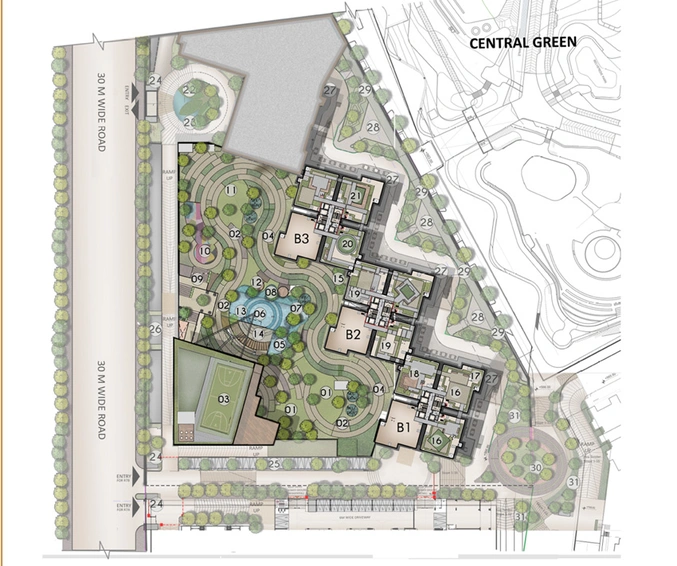 Master Plan of Godrej Hill Retreat in Mahalunge, Pune - Image 13722