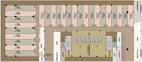 Floor Plan of Greenscape Cyber Works in Mahape, Navi Mumbai - Image 303980
