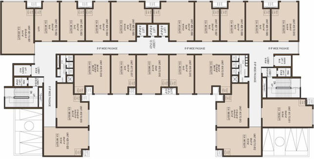 Floor Plan of Laaman Industrial Park in Wagle Estate, Thane - Image 304103