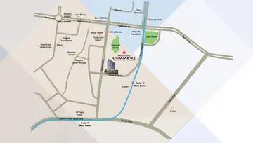 Location of Kamdhenu Commerz - Image 304141