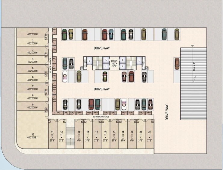 Master Plan of Kamdhenu Commerz in Kharghar, Navi Mumbai - Image 304143
