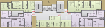 Floor Plan of SNA Nand Apartment in Panch Pakhadi, Thane - Image 304325